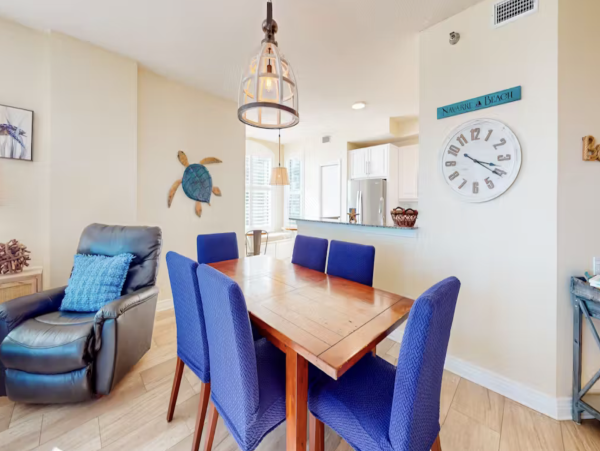 Located on Navarre Beach on the 4th floor